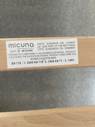 Cuna Mi cuna con cristales swarovski