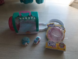 Juguete jaula + hamster little live pets