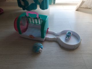 Juguete jaula + hamster little live pets