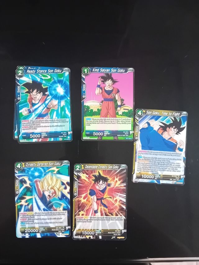 Cartas de Dragon ball