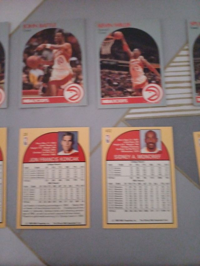 Cromos nba hoops 1990