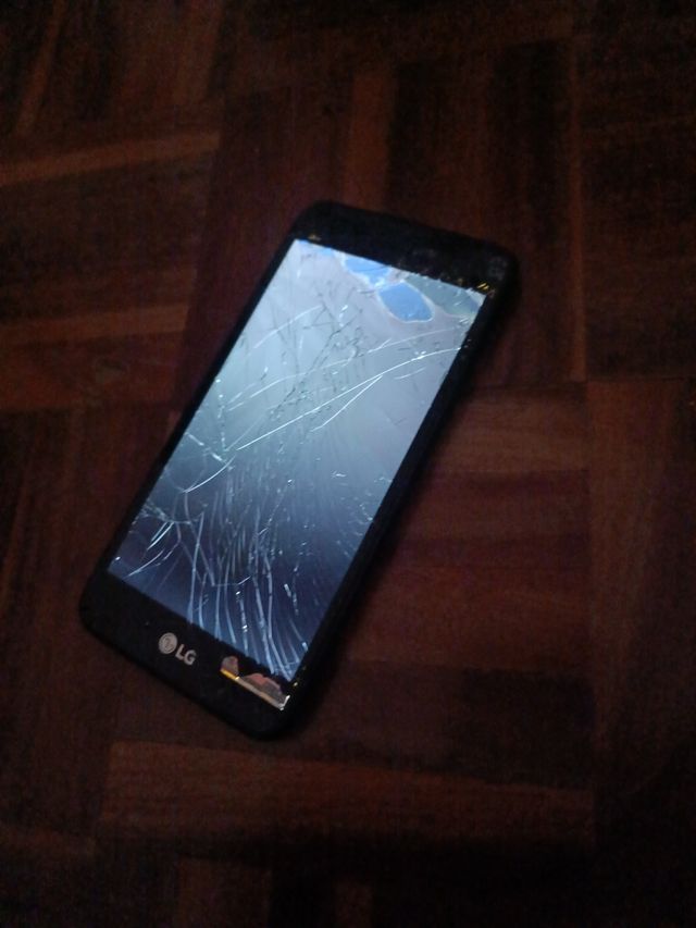 Lg K4 para reparar pantalla rota 