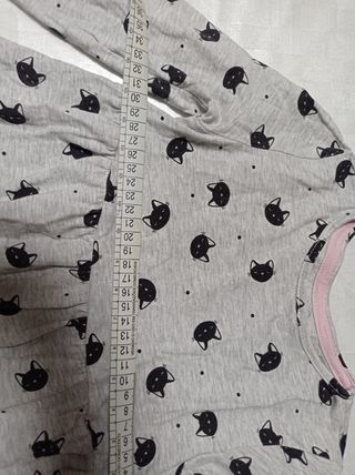 Grazioso abito bimba con tanti gattini