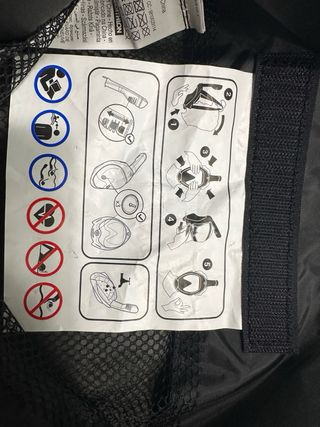 Maschera subacquea decathlon