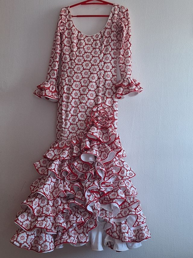 Bestido flamenco talla pequeña