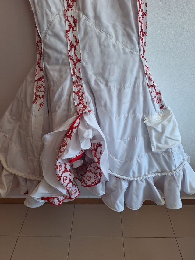 Bestido flamenco talla pequeña