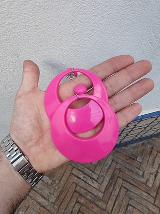 Pendientes flamenca.