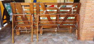 Conjunto jardín palets