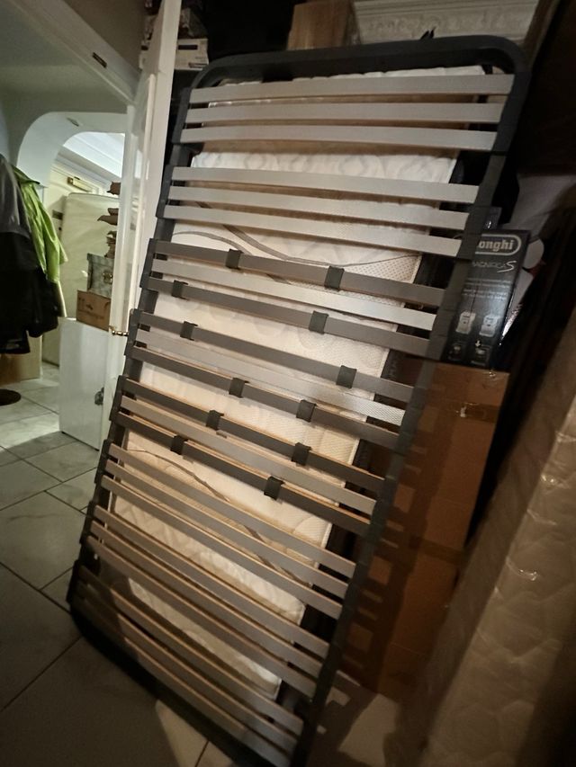 Cama somier+Ptas+ Colchón 80x190