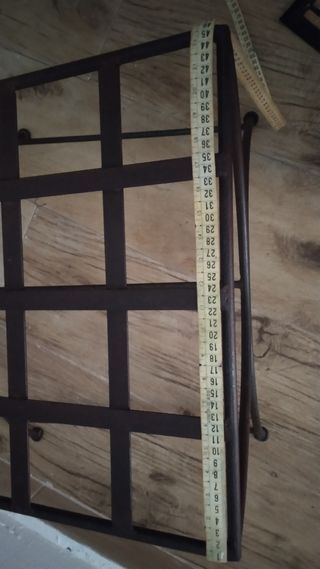 Silla hierro forjado