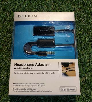 Adaptador auriculares Belkin con micrófono