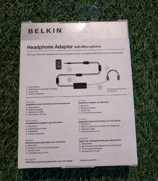 Adaptador auriculares Belkin con micrófono