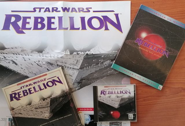 STAR WARS "REBELION" PC VIDEOJUEGO COMO NUEVO