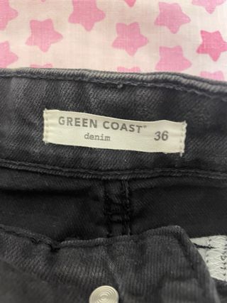 Falda vaquera negra Green Coast