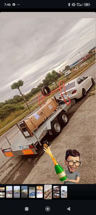 Portes vehículos, motos, maquinaria, palets etc...