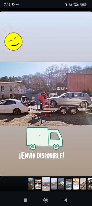 Portes vehículos, motos, maquinaria, palets etc...