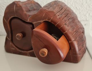 Cajita madera natural