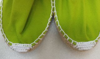 Alpargatas verdes talla 36