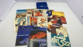 ANTQ7981 Set cartoline Fiat