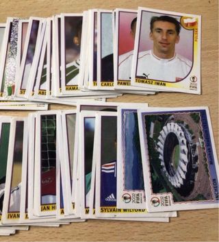 98 cromos mundial Korea Japon 2002