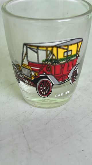 4 VASOS CHUPITO COCHES CLÁSICOS