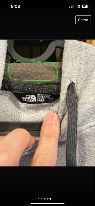 The north face sudadera