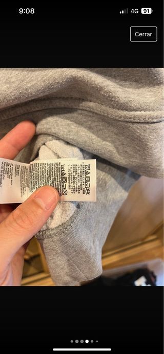 The north face sudadera
