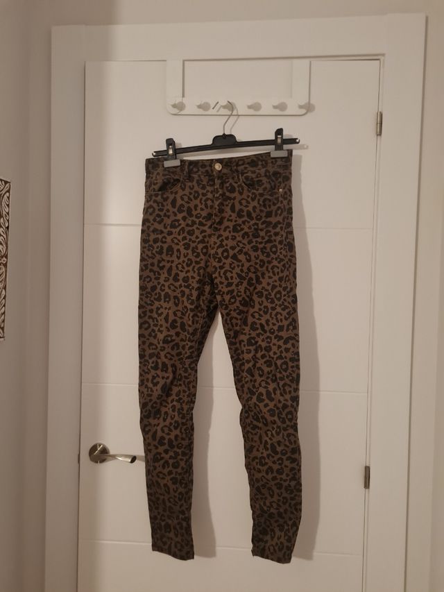 Pantalon animal print