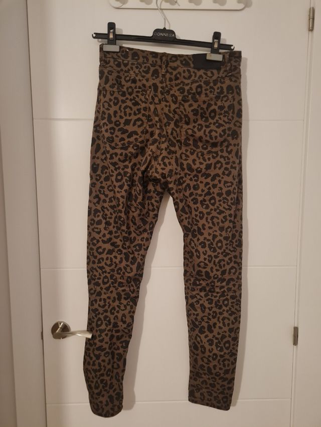 Pantalon animal print