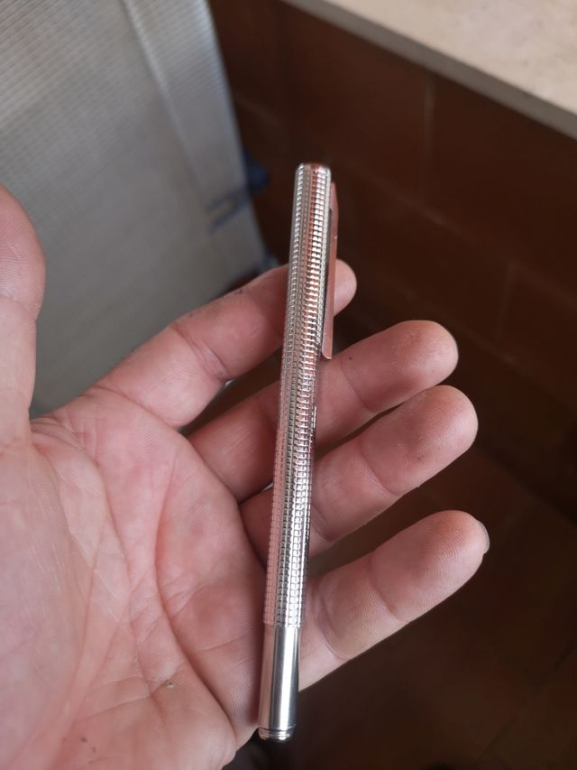 boligrafo omas plata