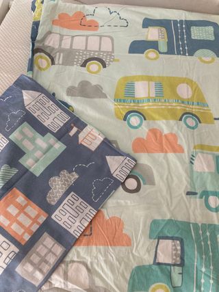 Saco nórdico ajustable cama 90 y rellenos