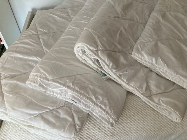 Saco nórdico ajustable cama 90 y rellenos