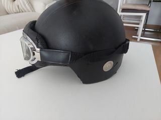 CASCO NUEVO DE MOTO , ESTILO RETRO