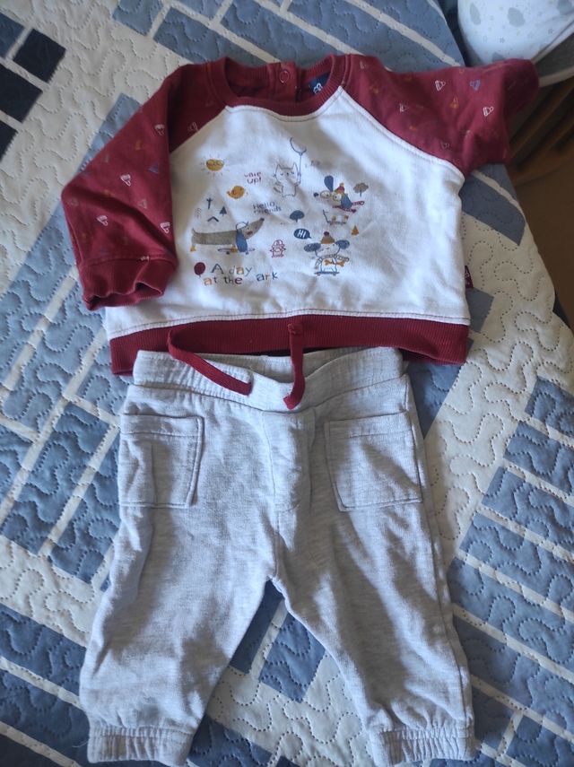 Chándal bebé 3 a 6 meses 62/68cm