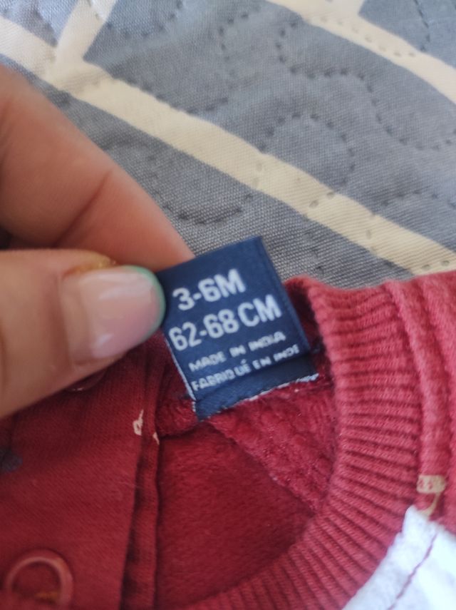 Chándal bebé 3 a 6 meses 62/68cm