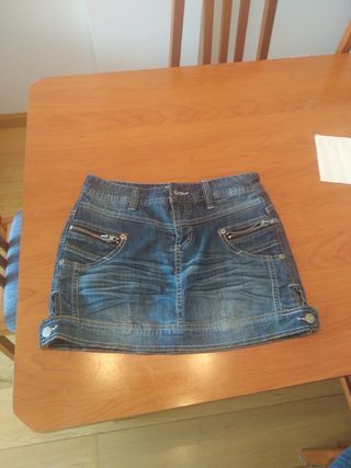 Falda vaquera
