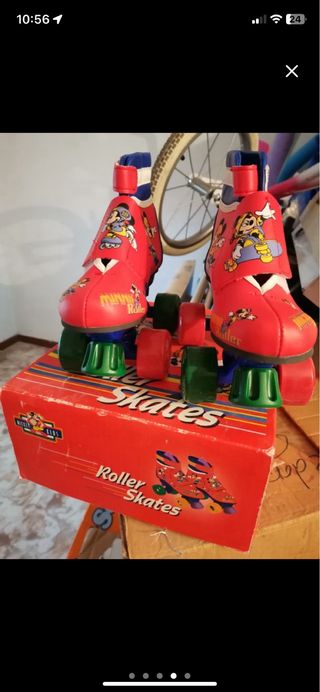 Patines bota infantil disney con velcro 31-32