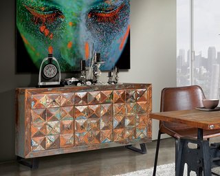 APARADOR MADERA MACIZA.NUEVO.OFERTA.INDIAN MOBEL
