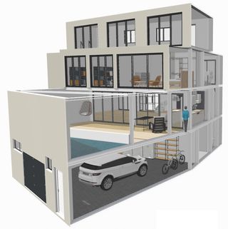 Imagina tu casa aquí. Nave a dos calles.