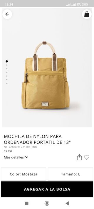 Preciosa mochila!!