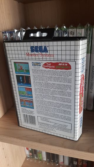 Sega Master System - Simpsons Bart vs space Mutant