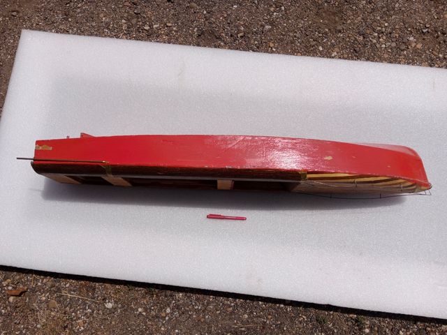 Maqueta aquarama Riva 124cm incompleta