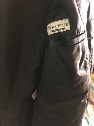 Giacca vera pelle Made in Italy