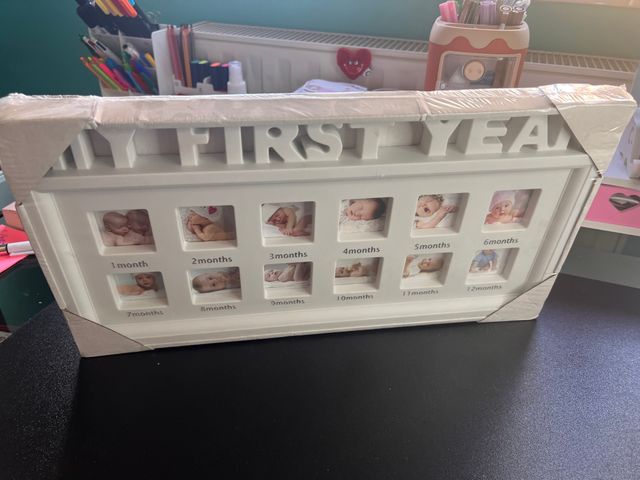 Marco de fotos para bebe.