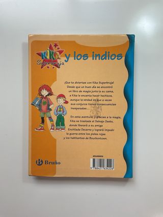 Libro “Kika Superbruja y los indios”