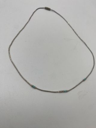 Cadena collar  plata ..100x%