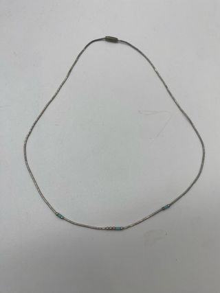 Cadena collar  plata ..100x%