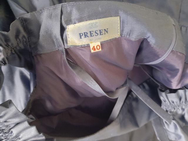 Vestido morado para celebraciones