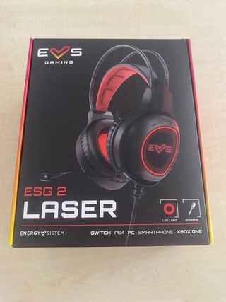 Auroculares gaming ESG2 Laser