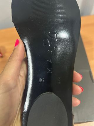 Sandalias piel coco marca Mas34 nuevas etiqueta